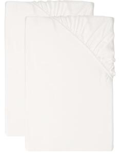Livarno® Sada napínacích prostěradel z bambusové viskózy Premium, 90-100 x 200 cm, 2dílná, bílá (800013493)