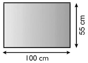 Sklo pod kamna 1000x550x6 mm obdélník