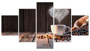 Obraz - Čas na kávu (125x70 cm)