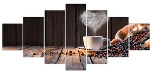 Obraz - Čas na kávu (210x100 cm)