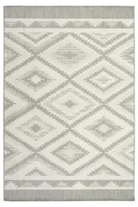 Šňůrkový koberec Berg 28364/34 Aztec Romby - šedý / krém