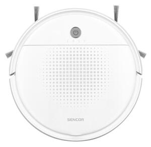Sencor - Robotický vysavač s mopem 2v1 18W/1500 mAh bílá + dálkové ovládání
