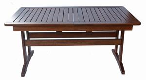 ROJAPLAST Rozkládací zahradní stůl - ANETA, 160/210x90 cm, dřevěný