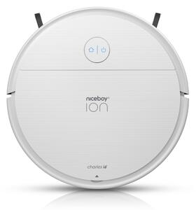 Niceboy ION Charles i6 - Chytrý robotický vysavač 2v1 2600 mAh Wi-Fi bílá