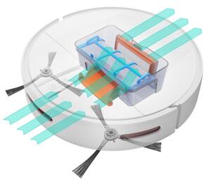 Niceboy ION Charles i4 - Chytrý robotický vysavač 2v1 4400 mAh Wi-Fi bílá + DO