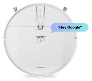 Niceboy ION Charles i4 - Chytrý robotický vysavač 2v1 4400 mAh Wi-Fi bílá + DO