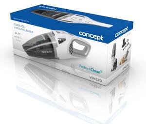 Concept VP4370 - Ruční vysavač WET & DRY PERFECT CLEAN 90W/14,8V 2200 mAh bílá