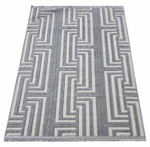 Koberec MILANO 011 gray cream - 80x150 cm