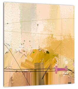 Obraz - Abstrakce, olejomalba (30x30 cm)