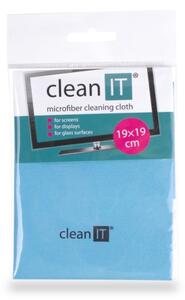 CLEAN IT CL-710 - Čisticí utěrka z mikrovlákna 19x19 cm modrá