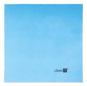 CLEAN IT CL-710 - Čisticí utěrka z mikrovlákna 19x19 cm modrá