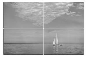 Obraz na plátně - Plachetnice na moři 1248QE (150x100 cm)