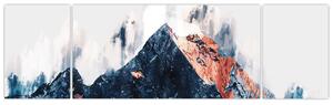 Obraz - Abstraktní hora (170x50 cm)
