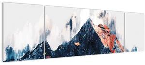 Obraz - Abstraktní hora (170x50 cm)