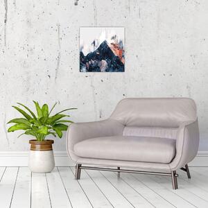Obraz - Abstraktní hora (30x30 cm)