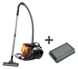 Rowenta - Bezsáčkový vysavač COMPACT POWER 1,5l 750W/230V černá/oranžová