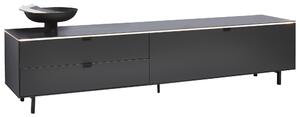 NÍZKÁ KOMODA, antracitová, 216,8/50,1/46 cm Dieter Knoll - TV stolky & komody pod TV