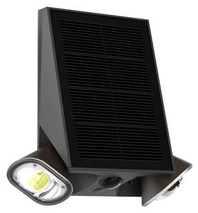 Viking - LED Stm. solární nástěnné svítidlo se senzorem LED/1,3W/3,7V IP44 4000K