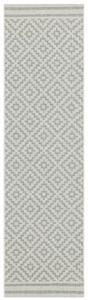 Šedý koberec Granton Diamond Grey Rozměry: 66x240 cm
