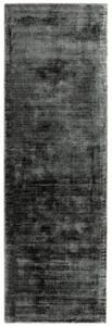 Černý koberec Ife Charcoal Rozměry: 66x240 cm