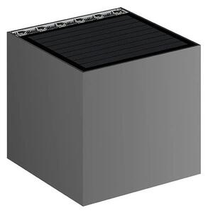 Viking - LED Stm. solární nástěnné svítidlo LED/1W/3,7V IP54 4000K 2000 mAh