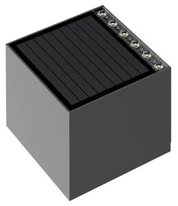 Viking - LED Stm. solární nástěnné svítidlo LED/1W/3,7V IP54 4000K 2000 mAh
