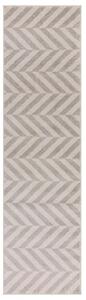 Tribeca Design Kusový koberec Jars Grey Chevron Rozměry: 66x240 cm