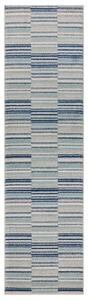 Tribeca Design Kusový koberec Jars Blue Stripe Rozměry: 66x240 cm