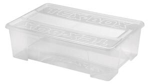 Úložný box TEX BOX 28 l čirá