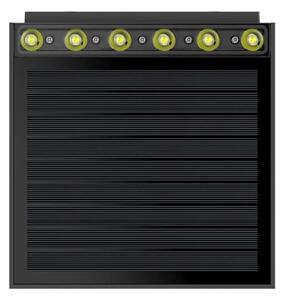 Viking - LED Stm. solární nástěnné svítidlo LED/1W/3,7V IP54 4000K 2000 mAh