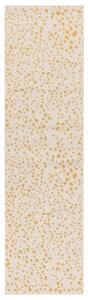 Tribeca Design Kusový koberec Jars Yellow Spotty Rozměry: 66x240 cm