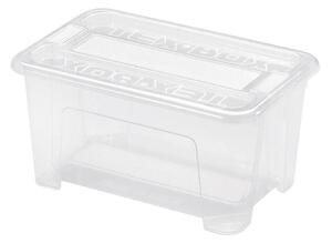 Úložný box TEX BOX 4,5 l čirá