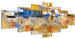 Obraz - Zeď nářků, Jeruzalém, Izrael (210x100 cm)