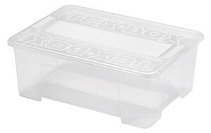 Úložný box TEX BOX 10 l čirá
