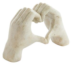 Soška z polyresinu (výška 15 cm) Hands – Light & Living