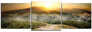 Obraz na plátně - Krásné hory - panoráma 5216D (90x30 cm)