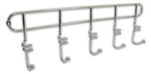 Nástěnný věšák TWIST 4,3x14,5 cm lesklý chrom