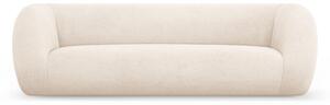 Krémová pohovka z textilie bouclé 230 cm Essen – Cosmopolitan Design
