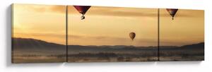 Obraz - létající balóny (170x50 cm)