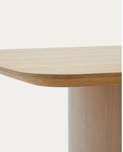 Jídelní stůl v dekoru dubu v přírodní barvě 100x240 cm Litto – Kave Home 3