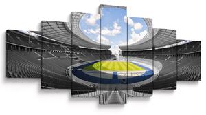Obraz - fotbalový stadion (210x100 cm)