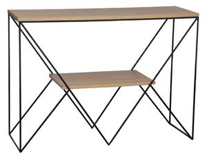 Eglo 424016 - Odkládací stolek OTAWARA 77x106 cm hnědá/černá