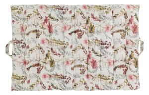 Krémová matrace s květy Aix Quilt Wild Flowers - 60*100 cm - Chic Antique