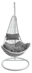 Z�v�sn� k�eslo ELEGANT b�l� / tmav� �ed� FAT1167