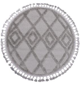 Koberec BERBER 6843 světle šedý kruh