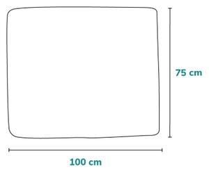 Lionelo - Dětská deka BAMBOO BLANKET 75x100 cm Beige Sand