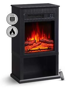 Elektrický krb BALDERIA Ember – výkon a 2000 W, erný