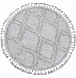 Koberec BERBER 7063 světle šedý kruh