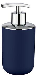 WENKO 22519100 - Dávkovač mýdla BRASIL 320 ml modrá/lesk. chrom