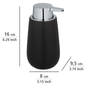 WENKO 23652800 - Dávkovač mýdla BADI 320 ml černá